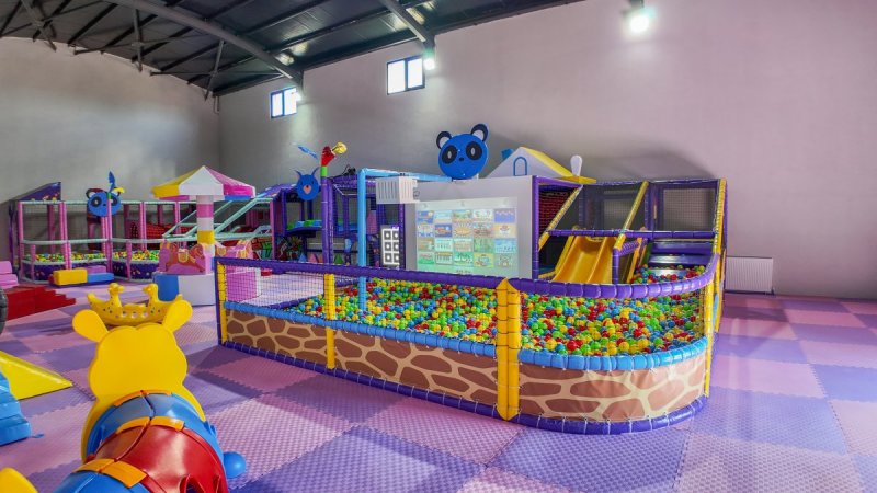 Turkey s Largest Amusement Venue: Indoor Playground Project Completed in Uşak