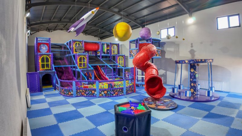 Turkey s Largest Amusement Venue: Indoor Playground Project Completed in Uşak