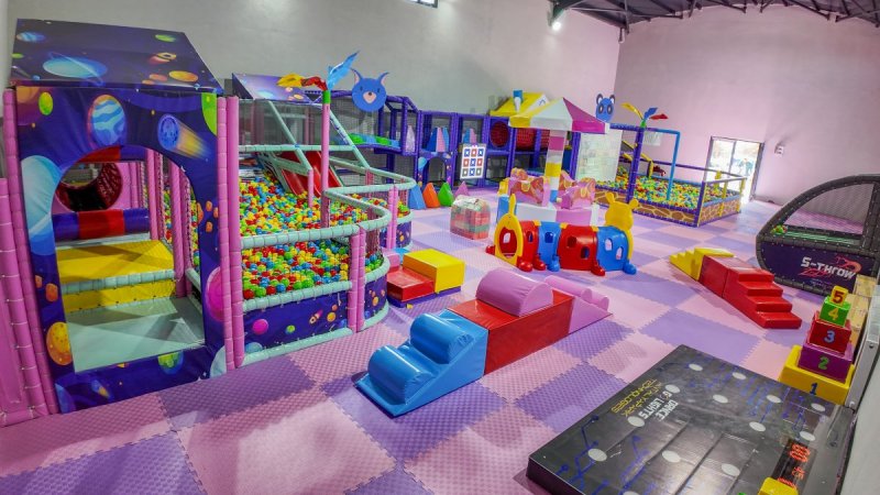 Turkey s Largest Amusement Venue: Indoor Playground Project Completed in Uşak